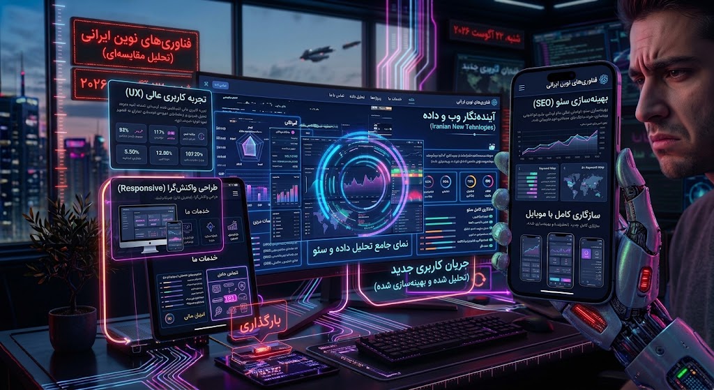 طراحی سایت حرفه‌ای