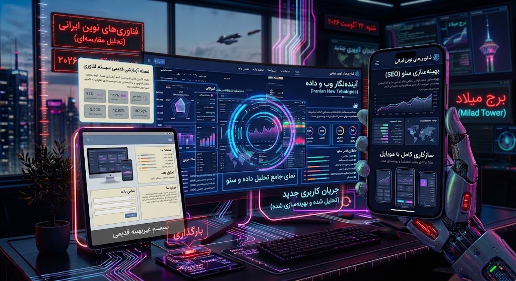 تفاوت سایت حرفه‌ای و معمولی