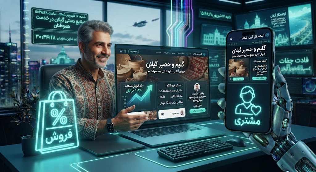 کسب‌وکار آنلاین در رشت